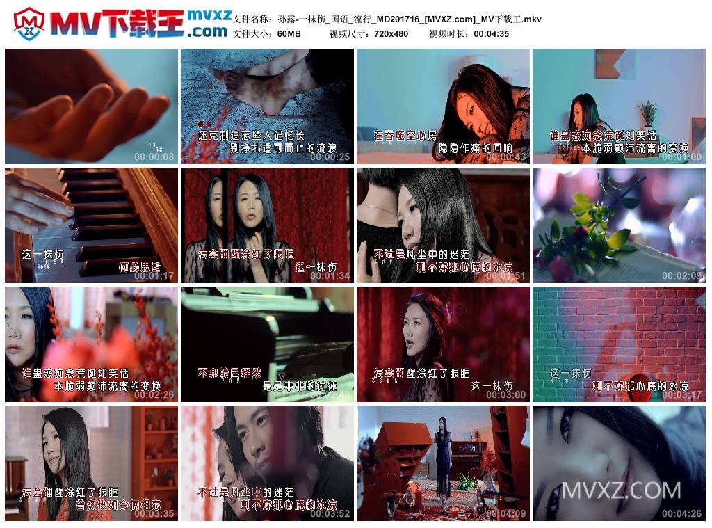 孙露-一抹伤_国语_流行_MD201716